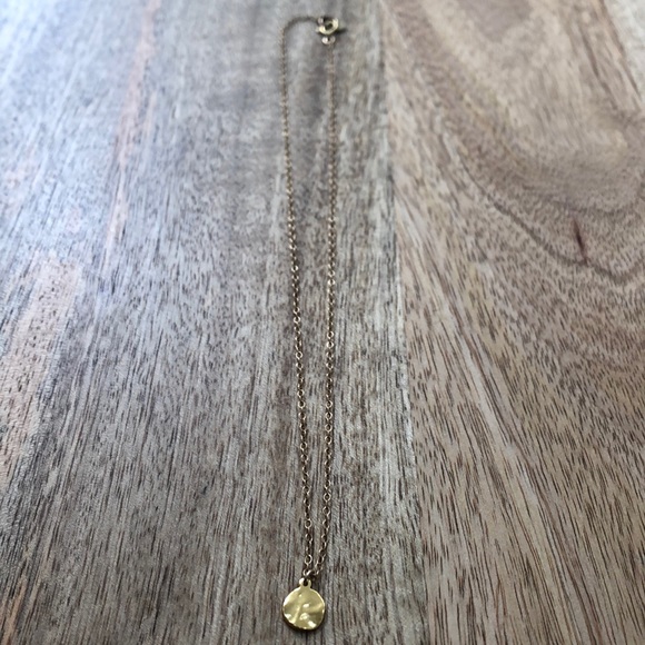 Gorjana Mini Gold Disc Necklace - Picture 4 of 4